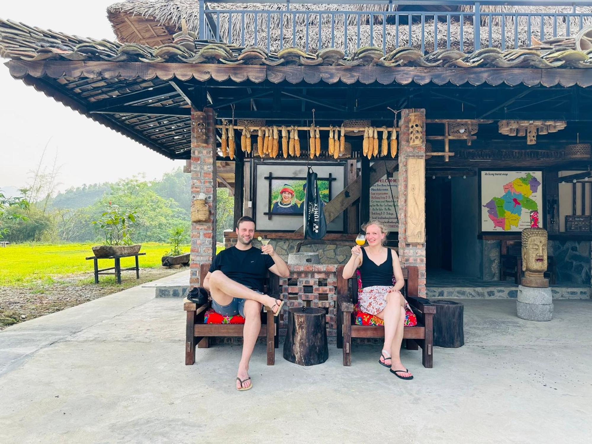 Ban Bang Ecolodge Tours & Motorbike Rental Ha Giang Exterior photo